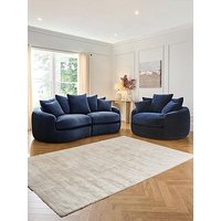 Very Home Lovise Scatter 3 Seater Fabric Sofa With Love Chair - Made To Order In The Uk