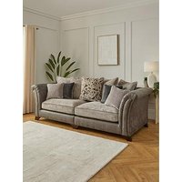 Very Home Regent Scatter 4 Seater Fabric Sofa - Made To Order In The Uk