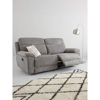 Very Home Baron Fabric 3 Seater Manual Recliner Sofa