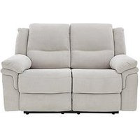Very Home Albion Fabric 2 Seater High Back Manual Recliner Sofa