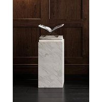Lpd Home Sur Marble Effect Small Pedestal