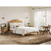 LPD Furniture Claude King Size Wooden Bed