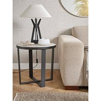 Michelle Keegan Home Cortes Ceramic Top Side Table