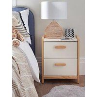 Very Home Pixie Solid Pine Bedside Chest - White - Fsc&Reg; Certified