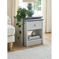 One Call Alderley Ready Assembled Nest Of Tables - Grey