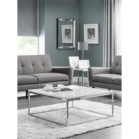 Julian Bowen Scala White Marble Top Coffee Table