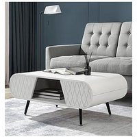 Jual Astana Coffee Table - Grey - Real Wood Veneer