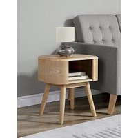 Jual Oslo Lamp Table - Real Wood Oak Veneer