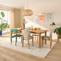 Desna Extendable Dining Table with 6 To 10 Settings