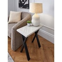 Very Home Kaia Sofa Side Table - Grey/Black - Fsc&Reg; Certified