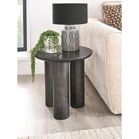 Very Home Lora Ready Assembled Side Table - Black
