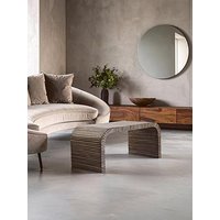 Interiors By Premier Bambusa Bamboo Curved Coffee Table