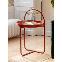 Gallery Direct Melbury Metal Side Table - Coral