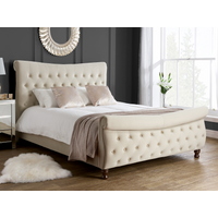 Birlea Copenhagen Super King Warm Stone Fabric Bed