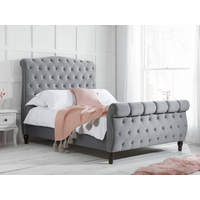 Birlea Colorado Super King Grey Fabric Bed