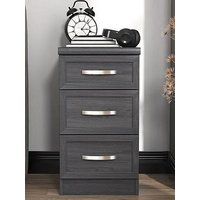 Very Home Camberley 3 Drawer Graduated Bedside Chest