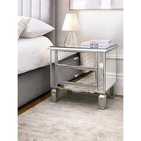 Very Home Mirage 2 Drawer Mirrored Bedside Chest - Fsc&Reg; Certified