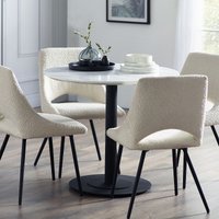 Paron Round Marble Table (Seats 4)