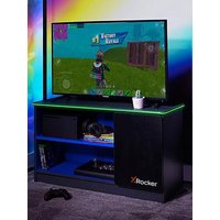 X Rocker Carbon-Tek Tv Media Cabinet With Neo Fibre Led Lighting