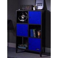 X Rocker Mesh-Tek Tall 6 Cube Storage And Display Unit