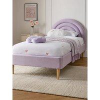 Very Home Rainbow Children'S Single Bed Frame With Mattress Options (Buy And Save!) - Lilac - Fsc&Reg; Certified  - Bunk Bed With Premium Mattress