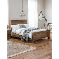 Julian Bowen Hoxton Wooden Bed - Solid Acacia