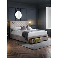 Julian Bowen Wilton Fabric 4 Drawer Storage Bed