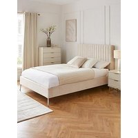 Very Home Emelia Fabric Bed Frame With Mattress Options (Buy &Amp; Save!)