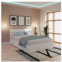 Gfw Odessa Side Lift Up Ottoman Storage Bed With Sleepycastle Mattress Options (Buy &Amp; Save!) - Bed Frame Only