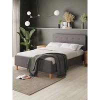 Gfw Asbourne Bed With Sleepycastle Mattress Options (Buy &Amp; Save!) - Bedframe + Standard Mattress