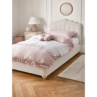 Very Home Shelly Boucle Kids Single Bed With Mattress Options (Buy &Amp; Save!) - Bed Frame With Premium Mattress