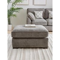 Very Home Cesena Fabric Large Footstool - Made To Order In The Uk