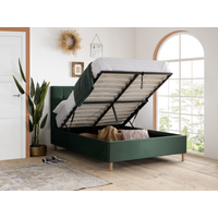 Birlea Loxley Ottoman King Size Green Ottoman Bed
