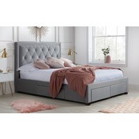 Birlea Woodbury Fabric Bed Frame, King Size