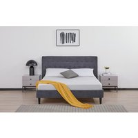 Novo Paige Fabric Bed Frame, Double