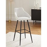 Very Home Dahlia Bar Stool - Cream Boucle - Fsc&Reg; Certified