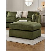 Very Home Anniston Fabric Large Footstool - Made To Order In The Uk