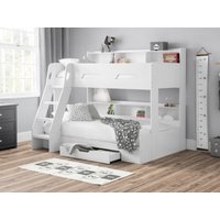 Julian Bowen Orion Triple Sleeper Single White Bunk Bed