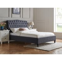 Snuggle Beds Roslin King Size Dark Grey Fabric Bed