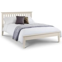 Julian Bowen Salerno Shaker Bed Ivory King Size Ivory Wooden Bed