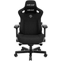 Andaseat Kaiser S3 Premium Xl Chair Black Fabric