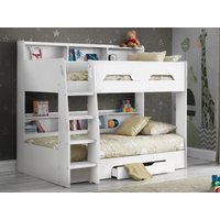Julian Bowen Orion Bunk Bed Single White Bunk Bed