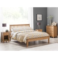 Julian Bowen Salerno King Size Oak Wooden Bed