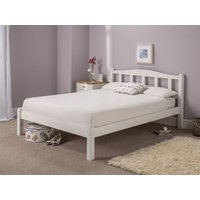 Snuggle Beds Amberley Single White Wooden Bed