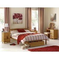 Julian Bowen Pickwick Bed Double Natural Wooden Bed