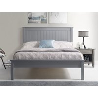 Limelight Taurus Low Footend Small Double Grey Wooden Bed