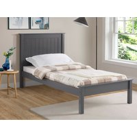 Limelight Taurus Low Footend Single Dark Grey Wooden Bed