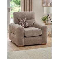 Very Home Melrose Fabric Armchair - Made In The Uk