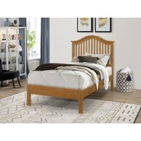 Time Living Chester Single Oak Wooden Bed