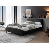 Birlea Otley King Size Charcoal Fabric Bed
